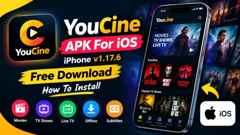 YouCine APK For iOS iPhone v1.17.6 Free Download How To Install